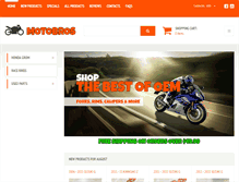 Tablet Screenshot of motobros.net